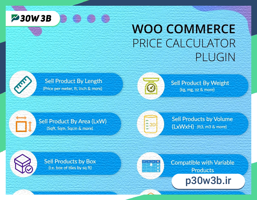 دانلود افزونه WooCommerce Measurement Price Calculator Price Per Unit