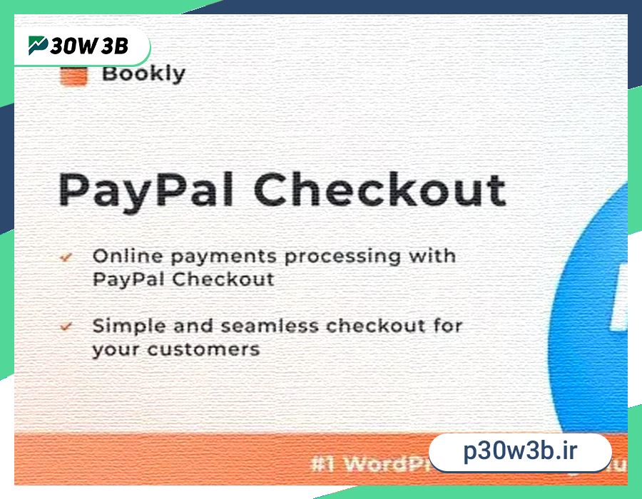 دانلود ادآن تسویه حساب پی پال بوکلی Bookly PayPal Checkout